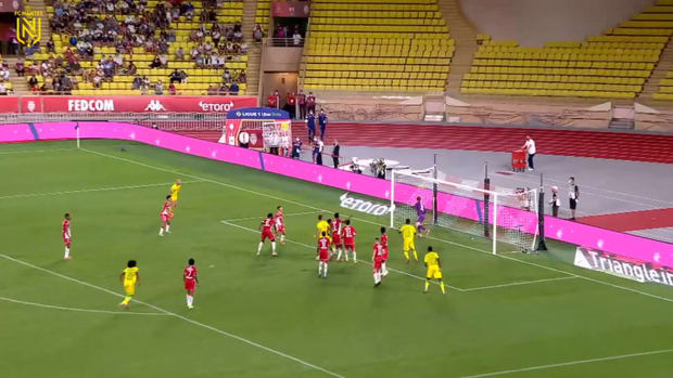 Jean-Charles Castelletto scores FC Nantes first Ligue 1 goal in 2021-22